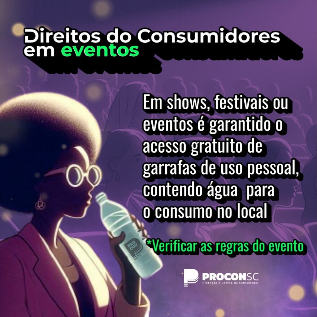 Procon SC divulga cartilha de grandes eventos para alertar consumidor 