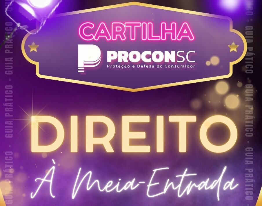 Cartilha da meia-entrada orienta consumidores sobre seus direitos