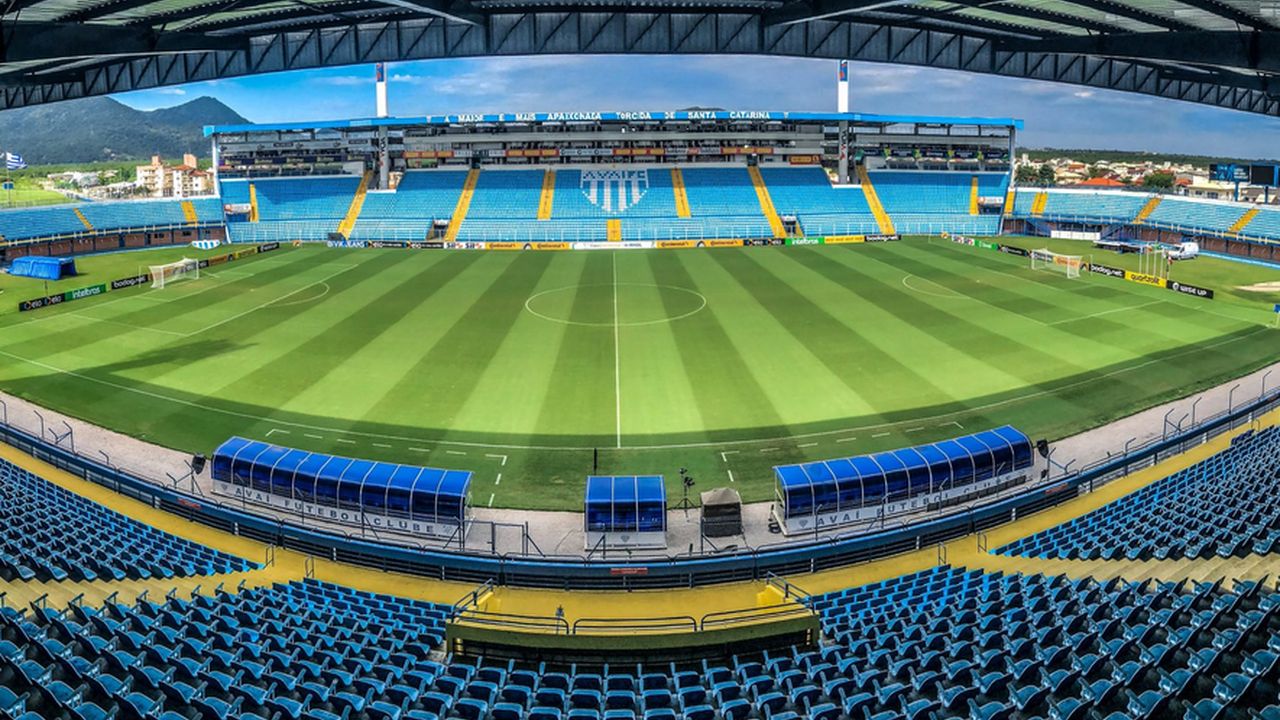 Estádio da Ressacada sedia clássico entre Avaí e Figueirense, válido pelas quartas de final do Campeonato Catarinense